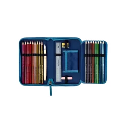 ErgoFlex Max Schulrucksack Set Blue Speed -Modetaschen Geschäft compressed 8408154 Federmaeppchen fmof