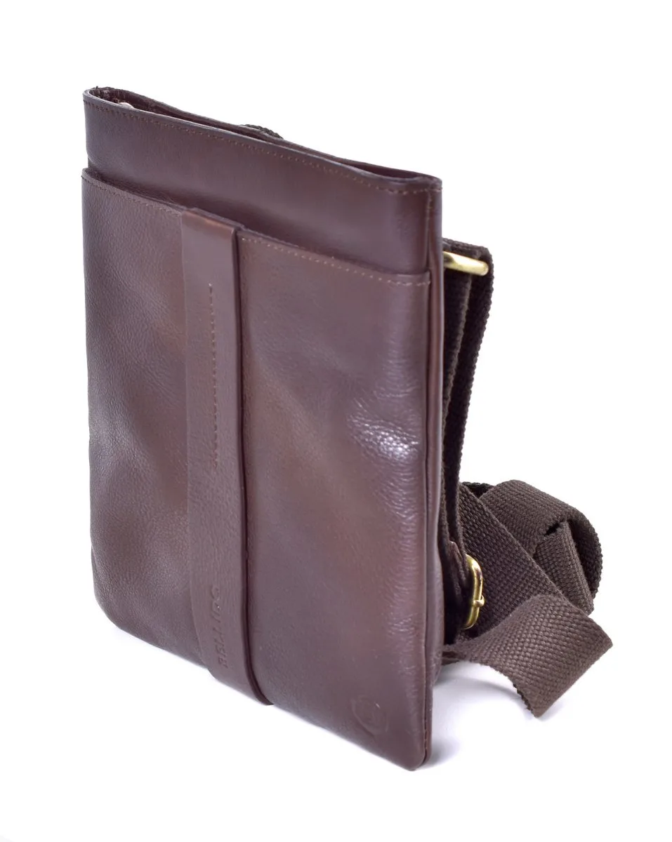 Ledertasche Mit Schulterriemen 21 Cm 5 Ledertasche Mit Schulterriemen 21 Cm – Bild 3