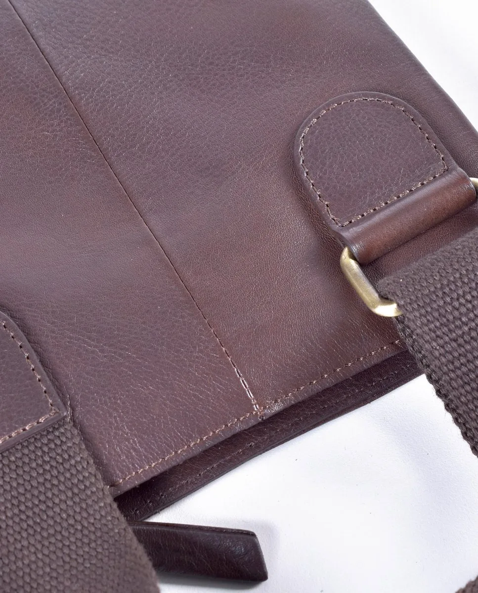 Ledertasche Mit Schulterriemen 21 Cm 6 Ledertasche Mit Schulterriemen 21 Cm – Bild 4