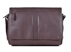 Leder-Kuriertasche Mit Schulterriemen