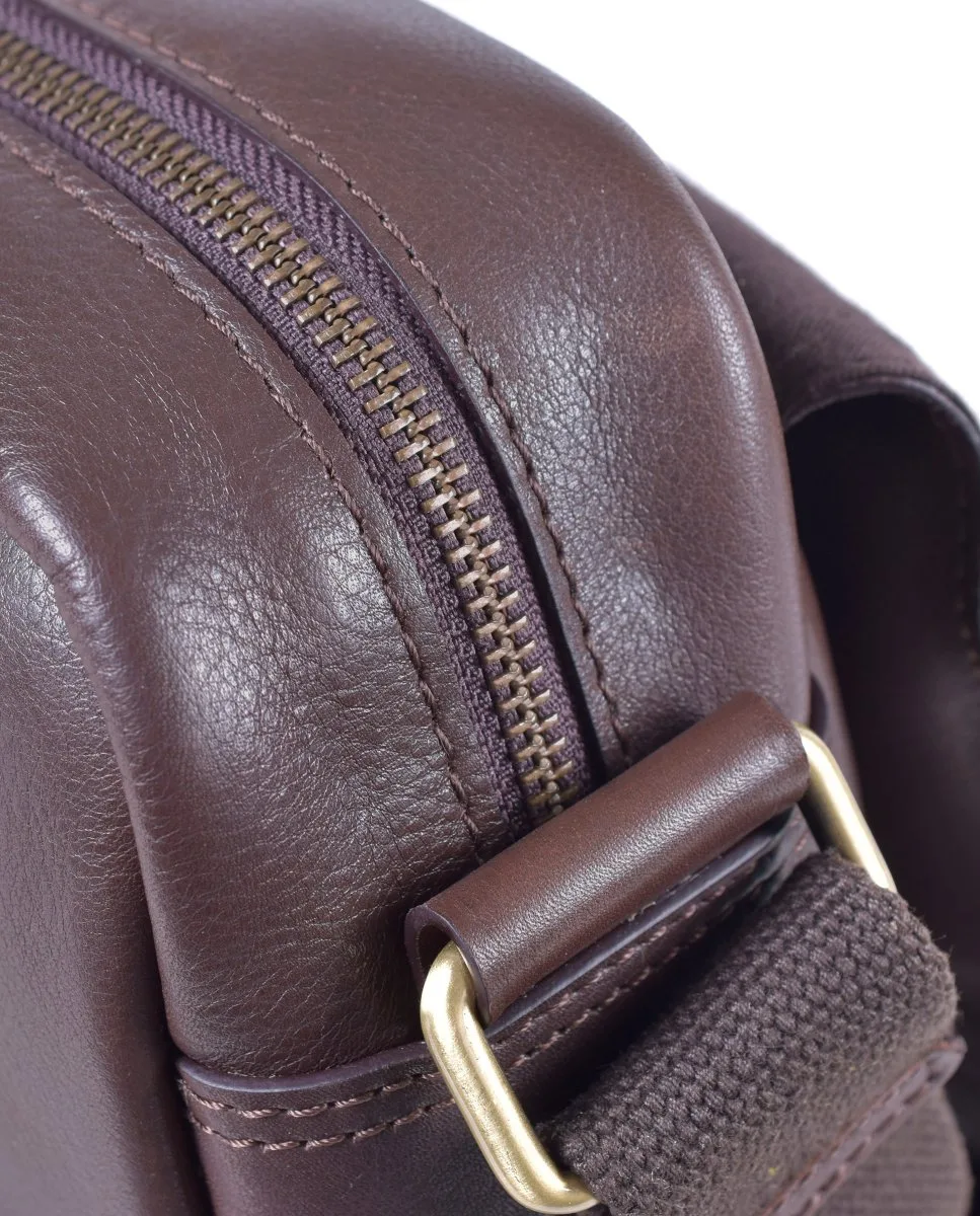 Leder-Kuriertasche Mit Schulterriemen 6 Leder-Kuriertasche Mit Schulterriemen – Bild 4