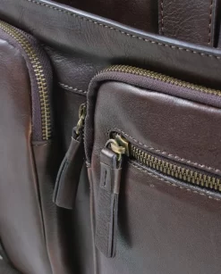 Leder-Aktentasche -Modetaschen Geschäft compressed 8636 D