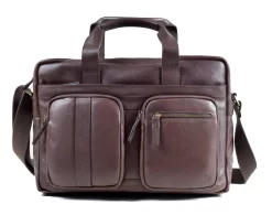 Leder-Aktentasche