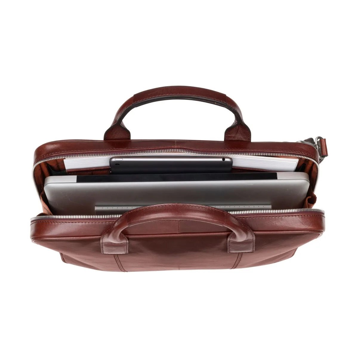 Golden Head Colorado Business - Aktenmappe Mit Reissverschluss Tabacco 4 Golden Head Colorado Business - Aktenmappe Mit Reissverschluss Tabacco – Bild 2