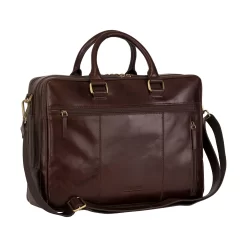 Leonhard Heyden Cambridge - RV-Aktenmappe Rotbraun, 3 Fächer -Modetaschen Geschäft compressed 9052620 RV Aktenmappe 3F rotbraun ru