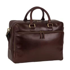 Leonhard Heyden Cambridge - RV-Aktenmappe Rotbraun, 3 Fächer