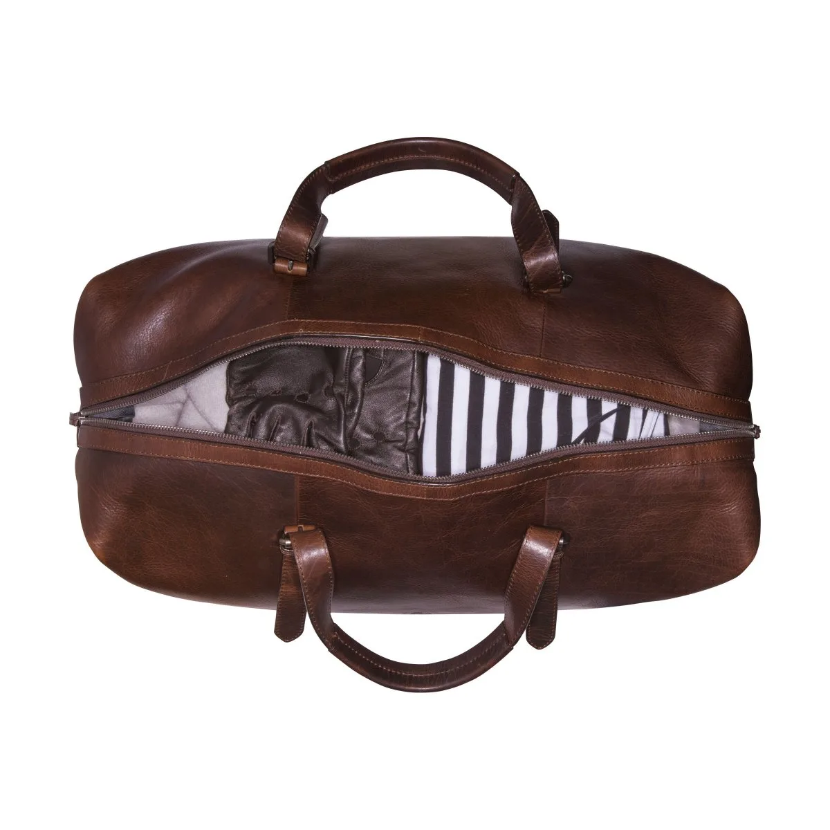 Leonhard Heyden Roma - Reisetasche Braun 4 Leonhard Heyden Roma - Reisetasche Braun – Bild 2