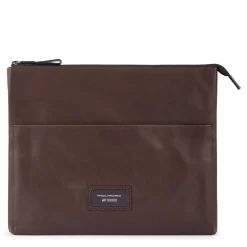 Piquadro Handgelenktasche Mit IPad®Pro 12.9"-Fach In Dunkelbraun