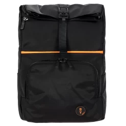 Eolo - Rucksack Rolltop In Schwarz
