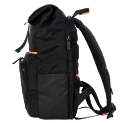 Eolo - Rucksack Rolltop In Schwarz -Modetaschen Geschäft compressed B3Y0449300104