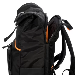 Eolo - Rucksack Rolltop In Schwarz -Modetaschen Geschäft compressed B3Y0449300112