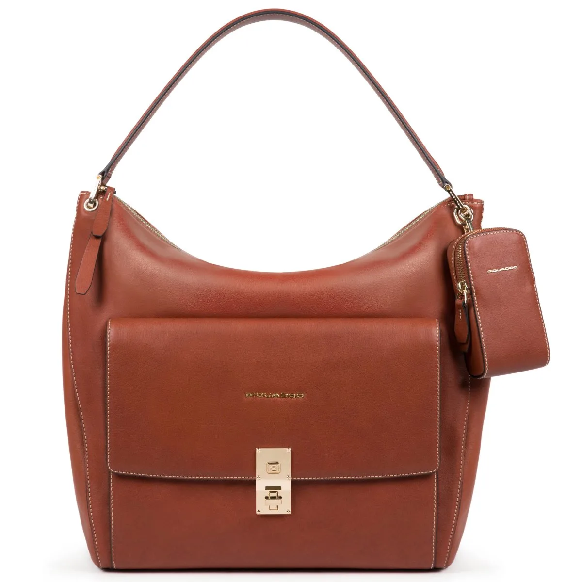 Piquadro Dafne - Beuteltasche Hobo In Braun 3 Piquadro Dafne - Beuteltasche Hobo In Braun