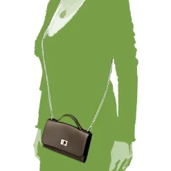 Stella Umhängetasche/Clutch In Schwarz -Modetaschen Geschäft compressed BEL 1001 02002