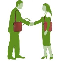 Flash Herren-Umhängetasche In Schwarz -Modetaschen Geschäft compressed BEL 146720 040071