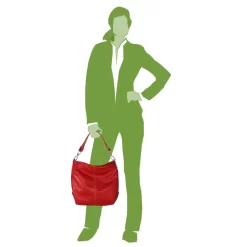 Ginger Tasche In Rot -Modetaschen Geschäft compressed BEL 8695 02003