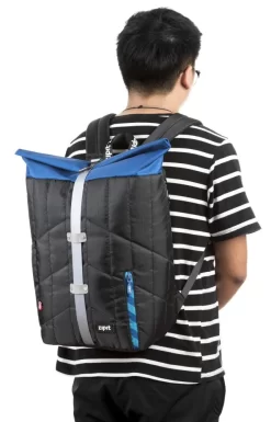 Puffer Premium Rucksack Schwarz -Modetaschen Geschäft compressed BP P2P 5