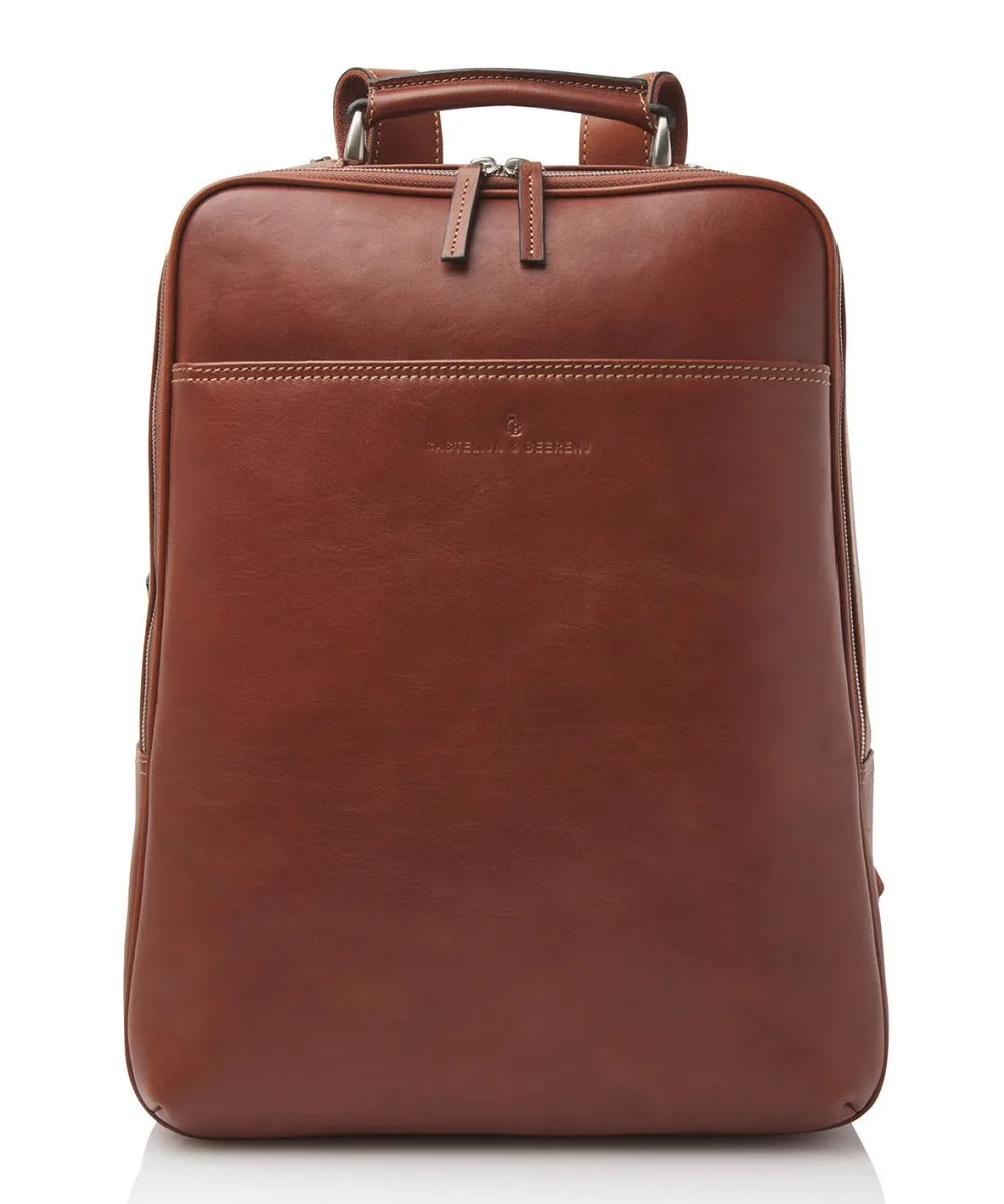 Verona Laptoprucksack 15,6" Hellbraun 3 Verona Laptoprucksack 15,6" Hellbraun