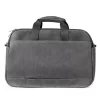Business Tasche Leather WORKBAG In Slate Grey -Modetaschen Geschäft compressed Bild2239