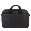 Business Tasche Leather WORKBAG In Charcoal Black