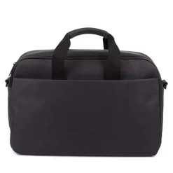 Business Tasche Leather WORKBAG In Charcoal Black