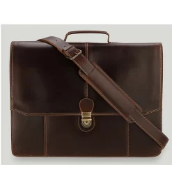 Aktentasche Sierra Braun/Dots -Modetaschen Geschäft compressed Bild435 1