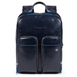 Piquadro B2 Revamp - Fast-Check Laptoprucksack 13" Blau