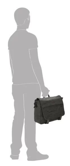 Laptoptasche Madrid 15" Schwarz -Modetaschen Geschäft compressed Bild672