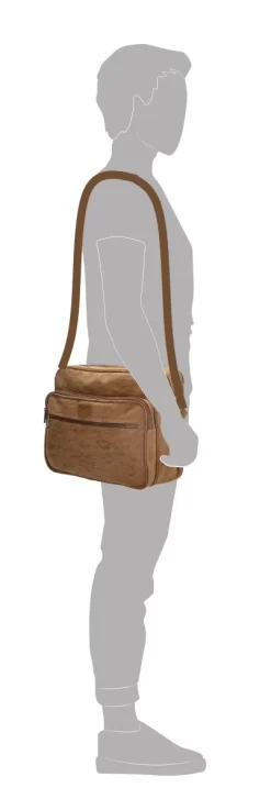 Laptop-Schultertasche Madrid 15" Braun 11 Laptop-Schultertasche Madrid 15" Braun -Modetaschen Geschäft compressed Bild758