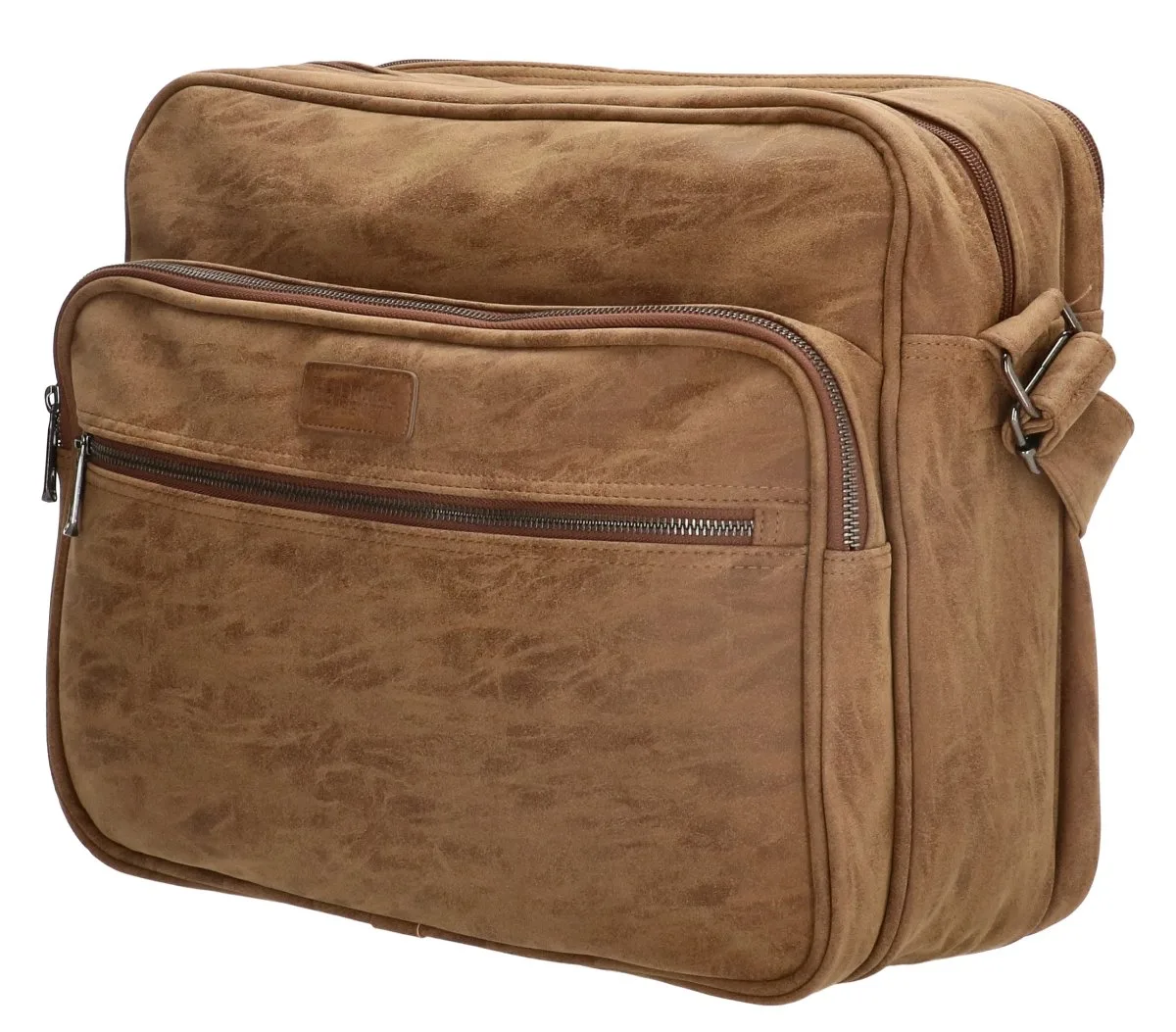 Laptop-Schultertasche Madrid 15" Braun 5 Laptop-Schultertasche Madrid 15" Braun – Bild 3