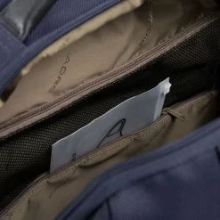 Piquadro Fast-Check Laptoprucksack Aus Rezykliertem Stoff Mit LED Licht Blau -Modetaschen Geschäft compressed CA4532BR2L BLU DETT7