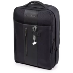 Piquadro Ausdehnbarer, Schmaler Laptoprucksack Mit IPad®-Fach In Blau 42 Cm -Modetaschen Geschäft compressed CA4840BR BLU DET