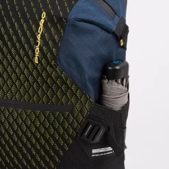 Piquadro Laptoprucksack Mit IPad Fach Und Diebstahlsicherung Grau/Rot -Modetaschen Geschäft compressed CA5115PQY BLG DETT1 1 1