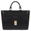 Piquadro Dafne - Damenlaptoptasche Schwarz -Modetaschen Geschäft compressed CA5280DF N