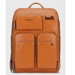 Piquadro Blue Square - Laptoprucksack Mit IPad®Pro 12.9"-Fach In Sabbia Sahara