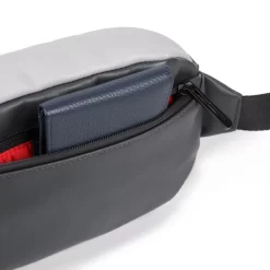 Piquadro Urban - Querträgertasche Grau/Schwarz -Modetaschen Geschäft compressed CA5607UB00 GRN DET2