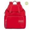 Piquadro Ryan - Damenrucksack Aus Rezykliertem Stoff Mit IPad®-Fach In Rot -Modetaschen Geschäft compressed CA5696RY R 1