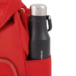 Piquadro Ryan - Damenrucksack Aus Rezykliertem Stoff Mit IPad®-Fach In Rot 16 Piquadro Ryan - Damenrucksack Aus Rezykliertem Stoff Mit IPad®-Fach In Rot -Modetaschen Geschäft compressed CA5696RY R 6