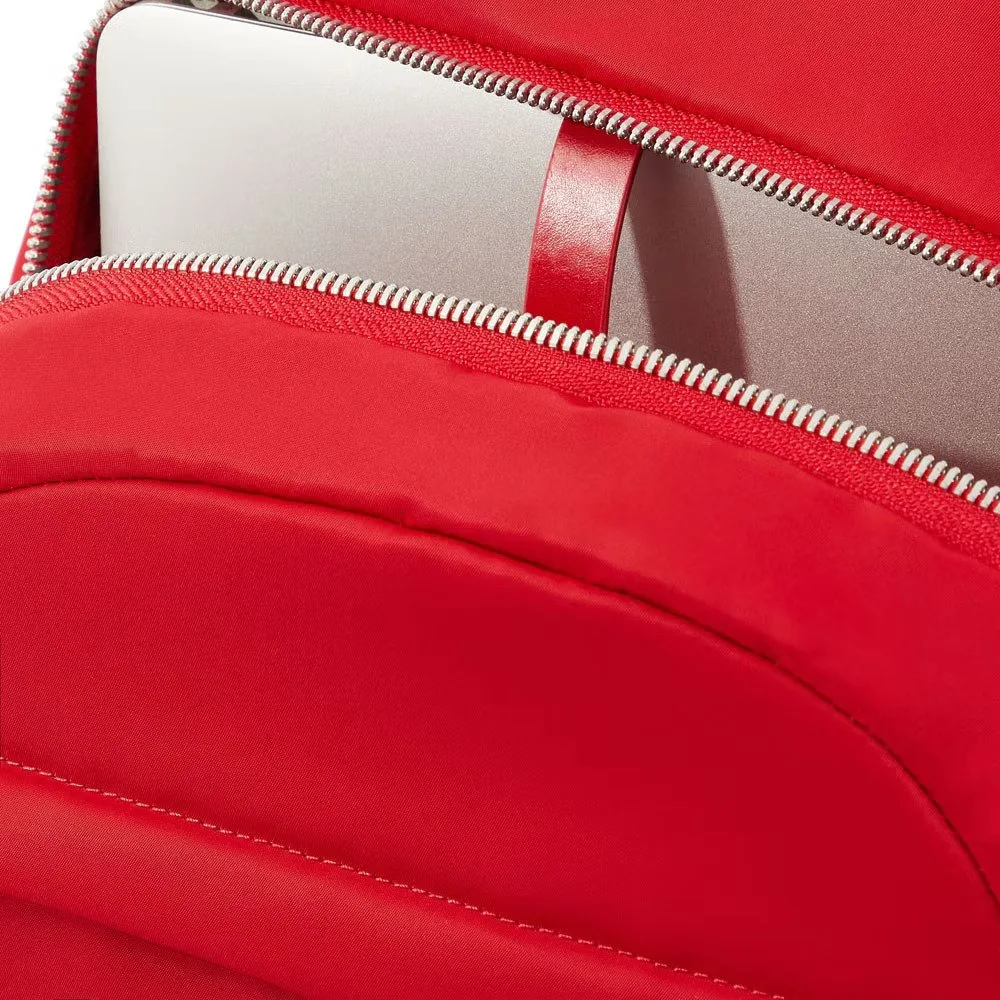 Piquadro Ryan - Laptoprucksack Aus Rezykliertem Stoff In Rot 5 Piquadro Ryan - Laptoprucksack Aus Rezykliertem Stoff In Rot – Bild 3