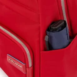 Piquadro Ryan - Laptoprucksack Aus Rezykliertem Stoff In Rot 13 Piquadro Ryan - Laptoprucksack Aus Rezykliertem Stoff In Rot -Modetaschen Geschäft compressed CA5705RY R 4