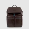 Piquadro B2 Revamp - Laptoprucksack 14" Mit IPad-Halter In Mahagoni