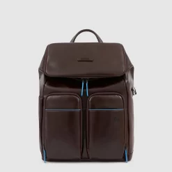 Piquadro B2 Revamp - Laptoprucksack 14" Mit IPad-Halter In Mahagoni
