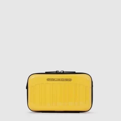 Piquadro PQ-Light - Crossbody Tasche In Gelb 11 Piquadro PQ-Light - Crossbody Tasche In Gelb -Modetaschen Geschäft compressed CA6172PQLS2 G2