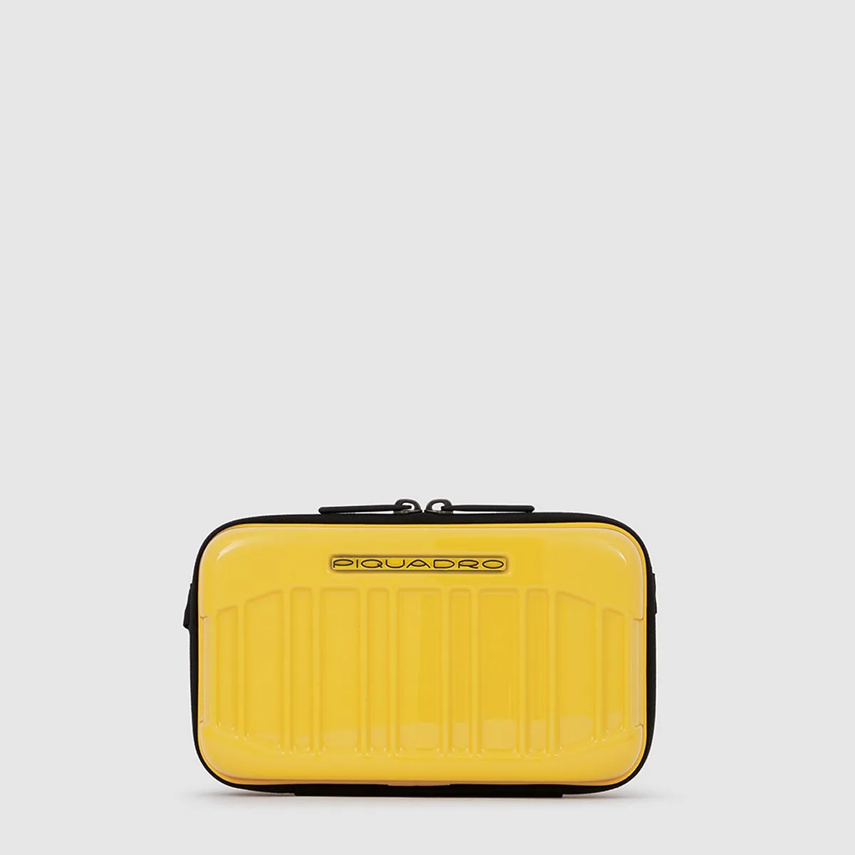 Piquadro PQ-Light - Crossbody Tasche In Gelb 7 Piquadro PQ-Light - Crossbody Tasche In Gelb – Bild 5
