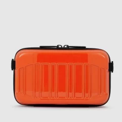 Piquadro PQ-Light - Crossbody Tasche In Orange 9 Piquadro PQ-Light - Crossbody Tasche In Orange -Modetaschen Geschäft compressed CA6172PQLS2 AR DETT02