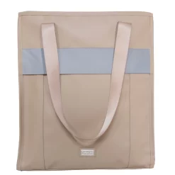Totebag Sand -Modetaschen Geschäft compressed Front Totebag Sand
