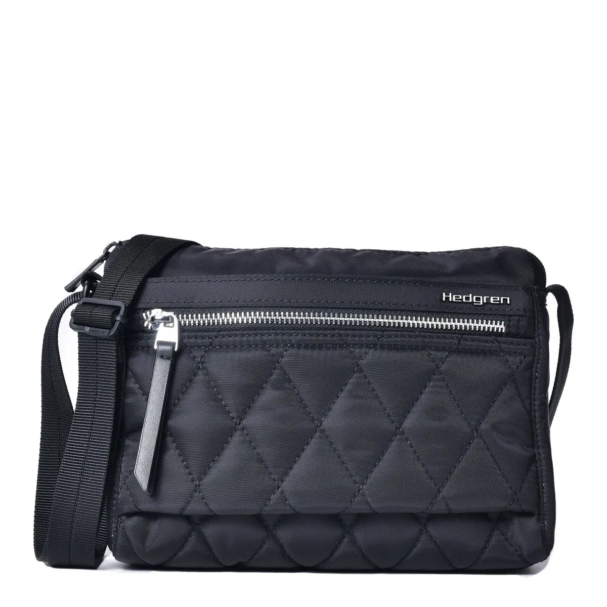 Eye Shoulder Bag RFID In Quilted Black 3 Eye Shoulder Bag RFID In Quilted Black