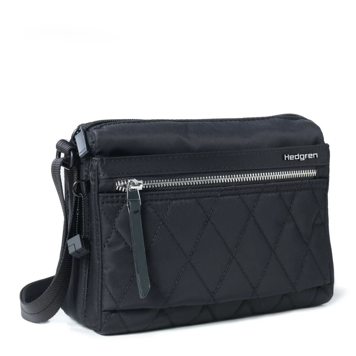 Eye Shoulder Bag RFID In Quilted Black 5 Eye Shoulder Bag RFID In Quilted Black – Bild 3