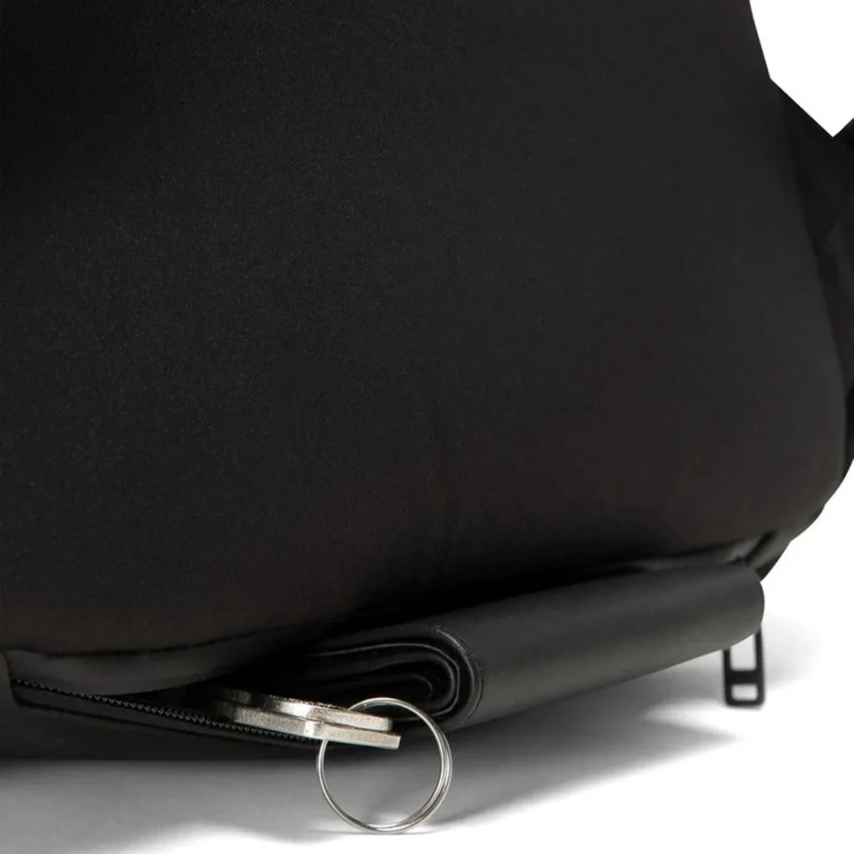 Plain Backpack Fabric VERTIPLORER In Noir 7 Plain Backpack Fabric VERTIPLORER In Noir – Bild 5