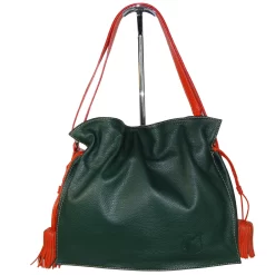 Zingara Tasche In Grün/Orange -Modetaschen Geschäft compressed NC 6780 0102