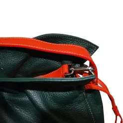 Zingara Tasche In Grün/Orange -Modetaschen Geschäft compressed NC 6780 0104